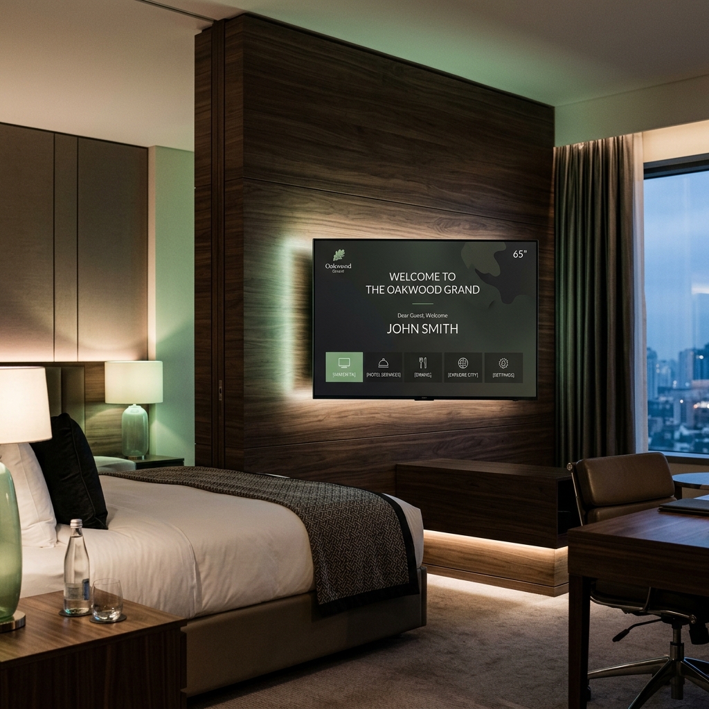 Hotel TV Display